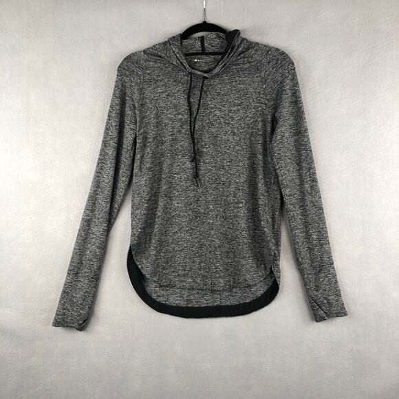 Athleta Women’s Size XS Heathered Black Pullover Hoodie - Picture 1 of 9